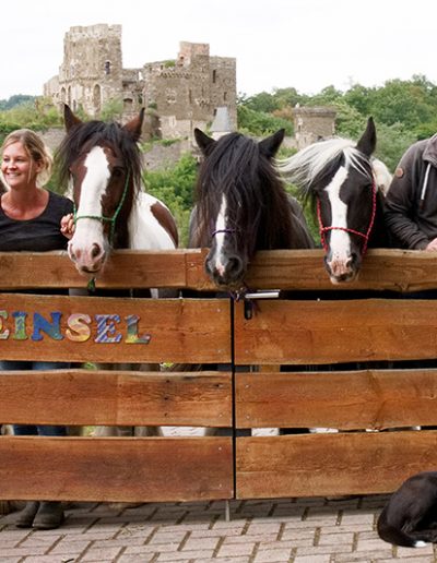 Eingang zur Pferdeinsel